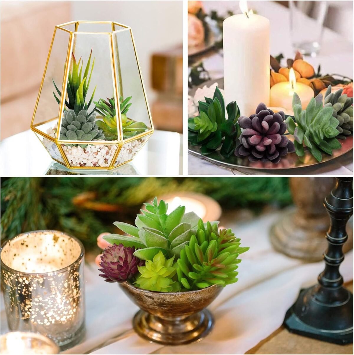 1747510064 anoak artificial succulent plants 16 pcs set faux succulents unpotted fake succulent plants premium crafting diy floral decor for home garden office party high realistic.jpg