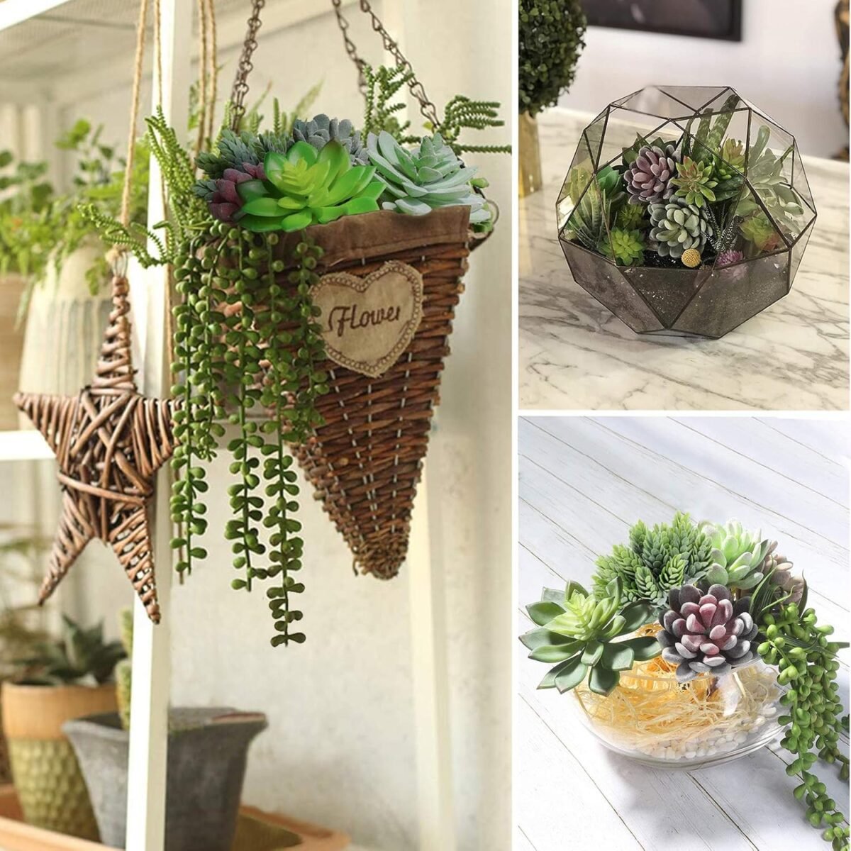1747510067 anoak artificial succulent plants 16 pcs set faux succulents unpotted fake succulent plants premium crafting diy floral decor for home garden office party high realistic.jpg