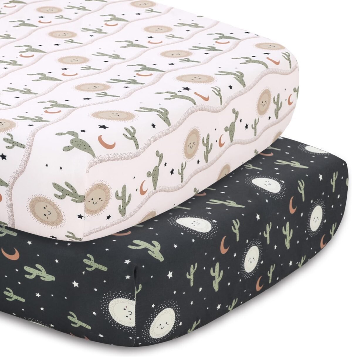 1747517795 the peanutshell 5 piece baby crib bedding set for boys girls newborn infant toddler nursery bed set decor with fitted crib sheets blanket dust ruffle comforter joshua tree.jpg