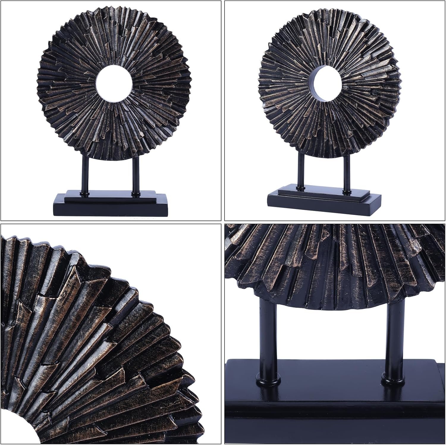 1747528808 minimalist round statue above cabinet decor kitchen modern decorative sculpture home decorations for living room coffee table office decor items center pieces decoration black.jpg