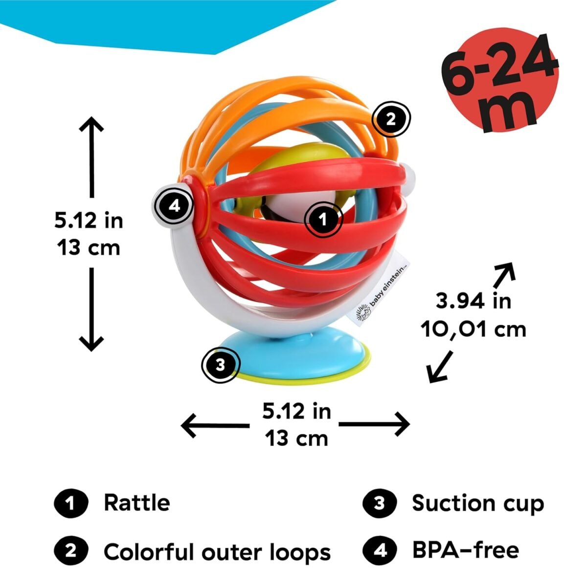 1747541509 baby einstein sticky spinner bpa free suction cup high chair activity toy and tray toy for early development 3mo.jpg