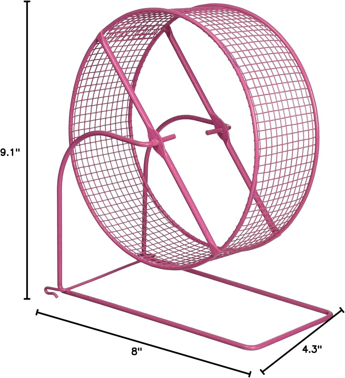 1747545525 prevue pet products 90013 wire mesh hamstergerbil wheel toy for small animals 8 inch colors vary.jpg
