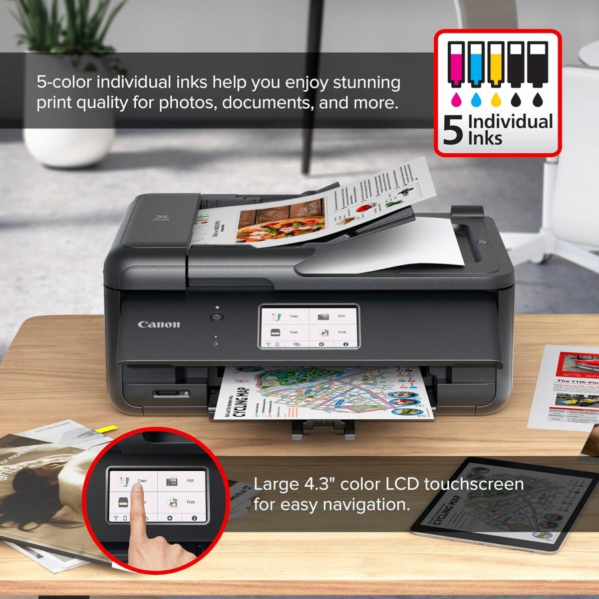 1747574369 canon pixma tr8620a all in one printer home officecopierscannerfaxauto document feeder photo document airprint r android black works with alexa.jpg