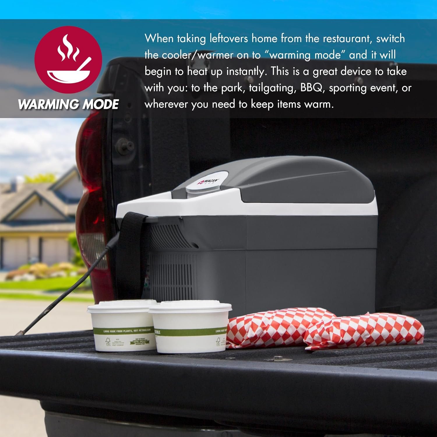 1747577849 wagan el6206 12v 6 quart personal thermoelectric 6 liter capacity portable electric cooler warmer with 1224v dc small fridge for car rv and camping use ul listed.jpg