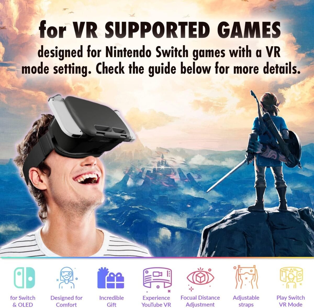 1747642490 orzly vr headset designed for nintendo switch switch oled console with adjustable lens for a virtual reality gaming experience and for labo vr black gift boxed edition.jpg