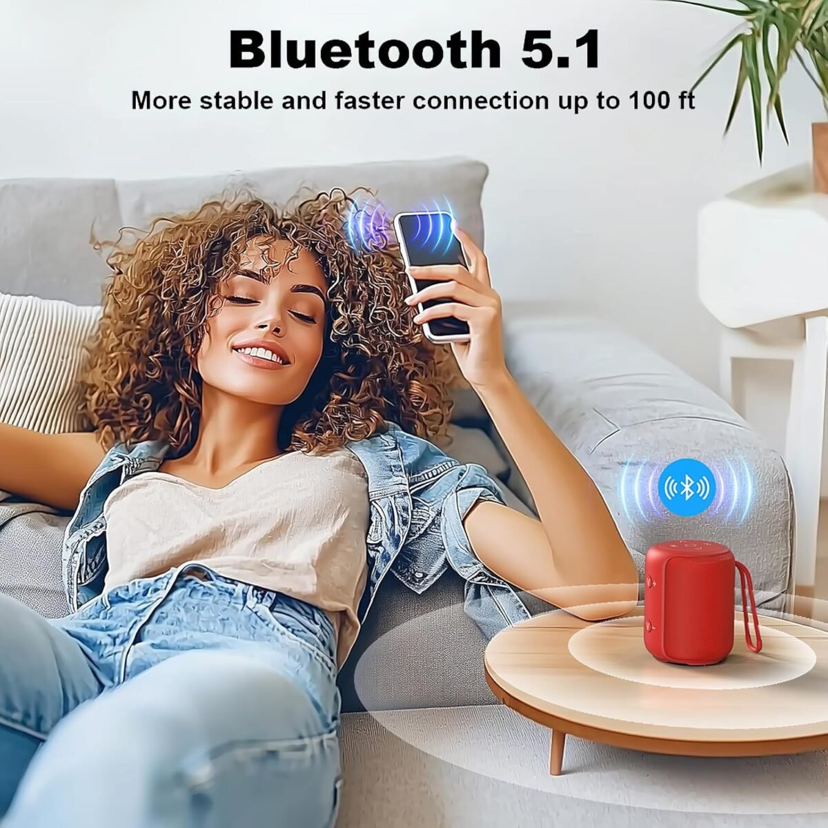 1747672745 bobtot portable speaker bluetooth ipx6 shower speaker waterproof 25h playing time loud and stereo sound with bass dual pairing for party camping travel red.jpg