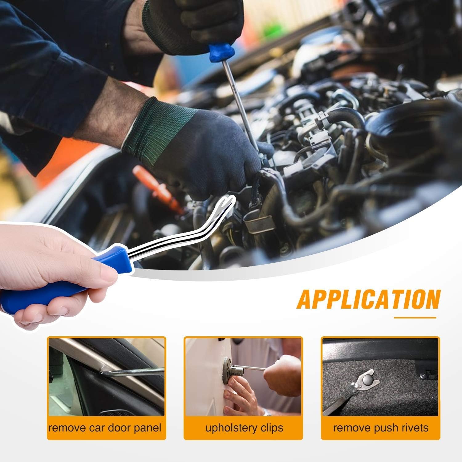 1747736398 gooacc 150 pcs push type bumper fasteners rivet clips 2 sizes universal auto clips fastener for bumper fender clips replacement fastener removal tool included 150pcs clip.jpg