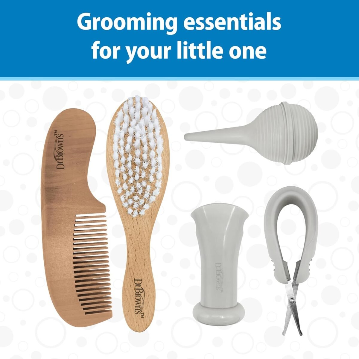 1747762402 dr. browns baby care essentials kit nail scissors with case nasal aspirator cradle cap brush and comb bpa free.jpg