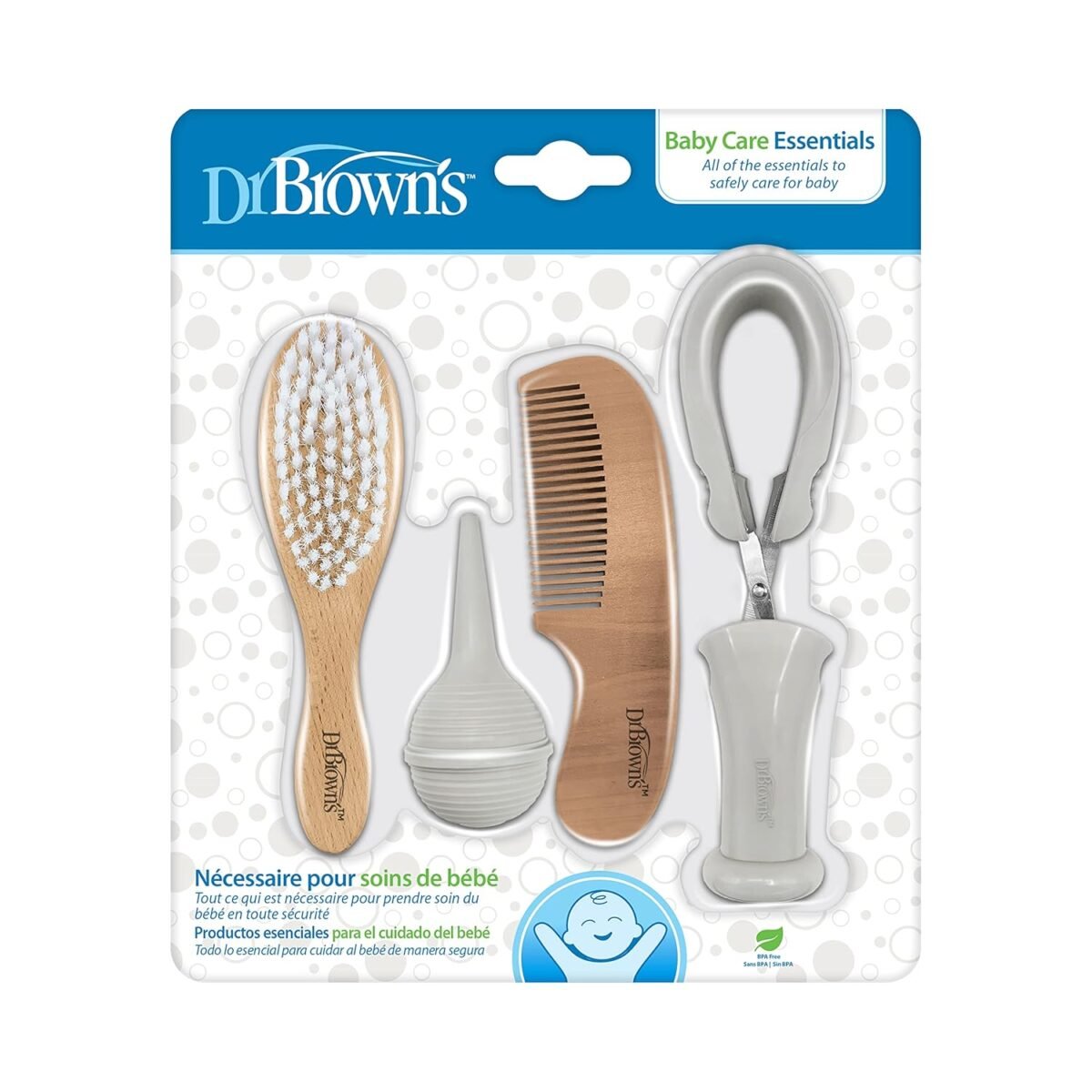 1747762408 dr. browns baby care essentials kit nail scissors with case nasal aspirator cradle cap brush and comb bpa free.jpg