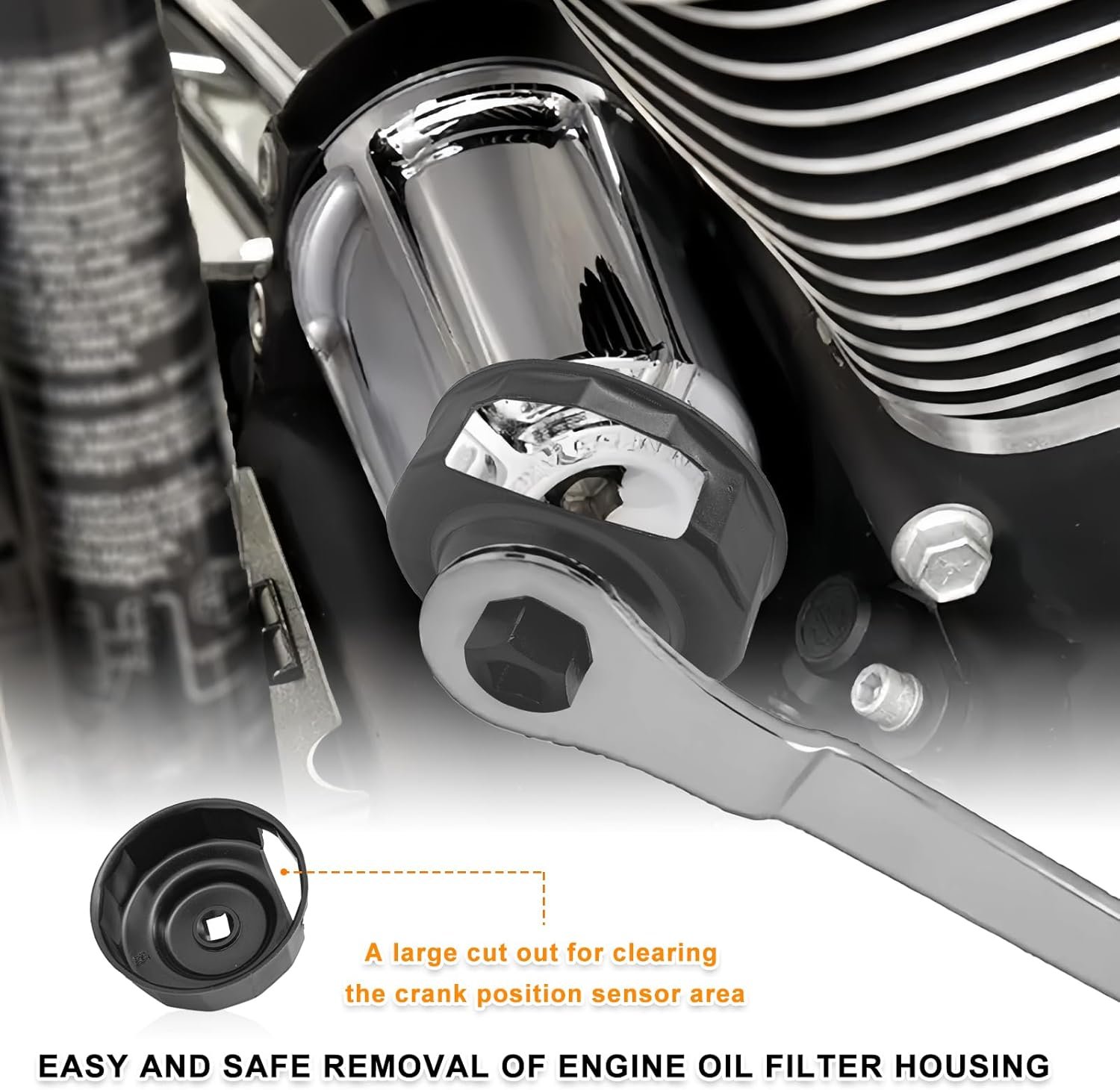 1747803697 oil filter wrench tool for harley oil filter cap removal tool socket for 1984 2021 harley davidson motorcycle oil change filters with 76 x 14 flutes except 15 later xg.jpg