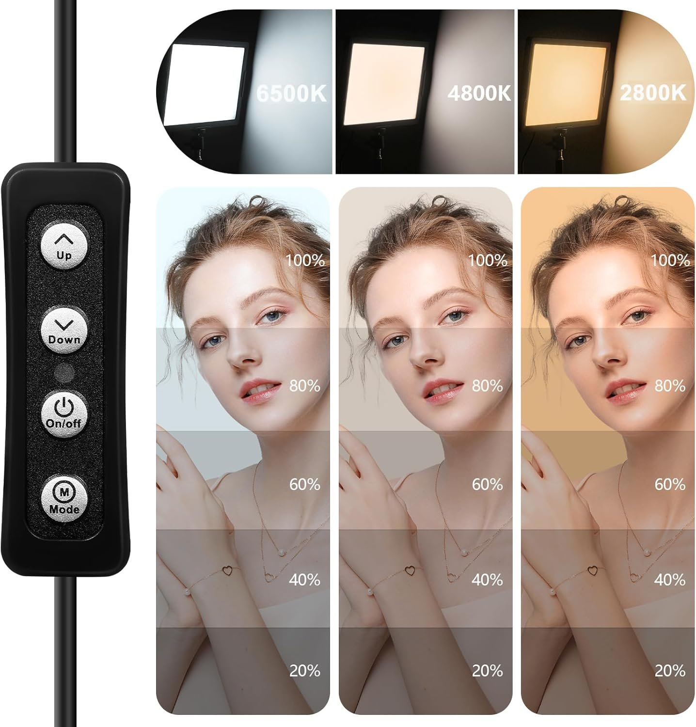 1747810103 led photo video light 2 pack bi color 2800 6500k dimmable usb led continuous light 68 photography lighting kit with tripod stand for studios youtube tiktok video recording game streaming.jpg