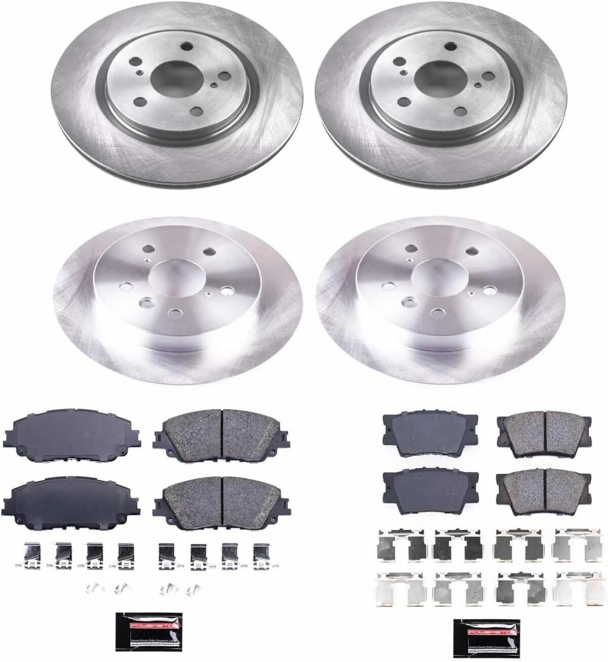 1747842823 power stop koe7931 autospecialty front and rear replacement brake kit oe brake rotors ceramic brake pads for 2018 2019 2020 toyota camry l le se 2021 2022 camry le se se nightshade.jpg