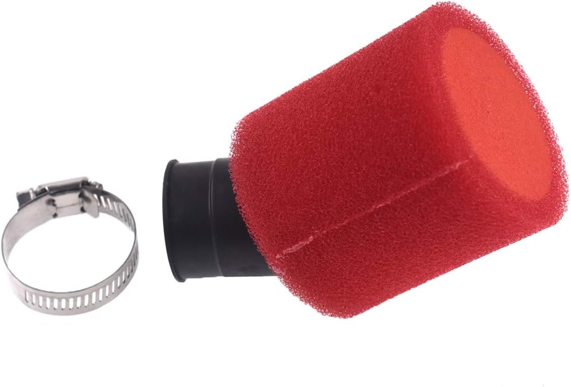 1747891506 32mm red bent air filter bent foam cleaner for 50cc 70cc 90cc 110cc 125cc motorcycle atv quad scooter go kart moped pit dirt racing super pocket bike for yamaha suzuki.jpg