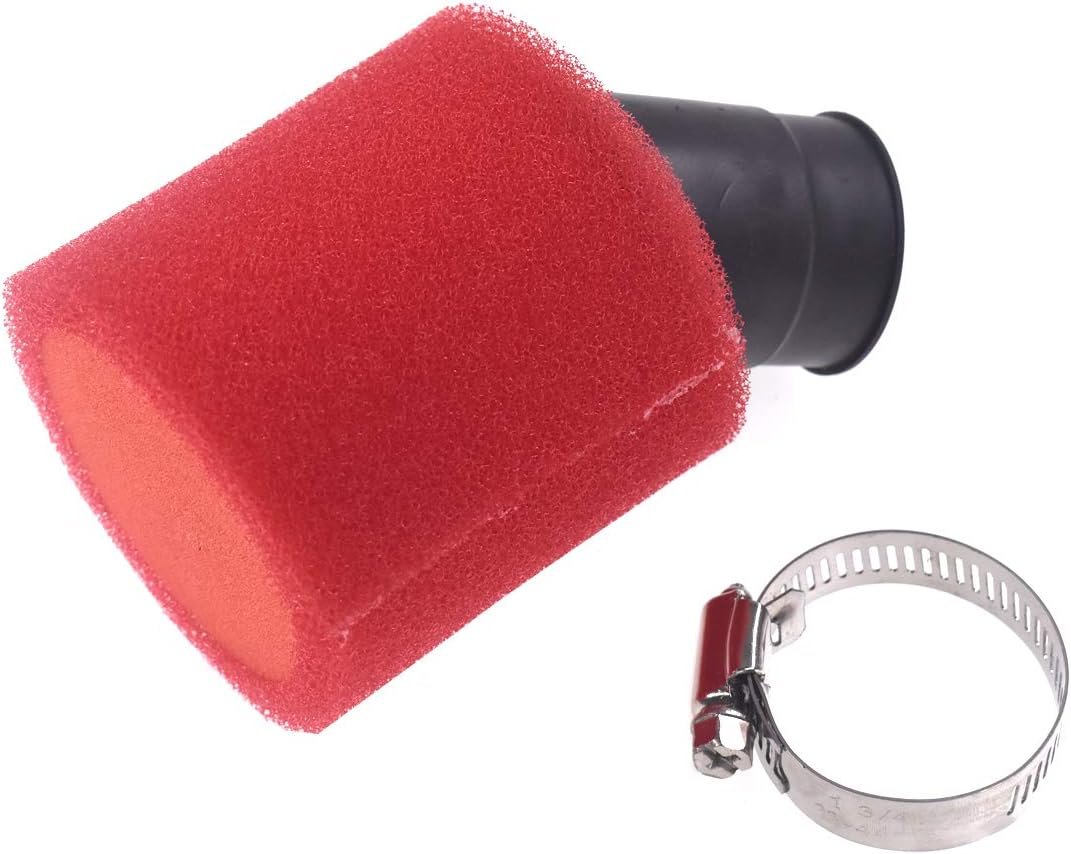 1747891508 32mm red bent air filter bent foam cleaner for 50cc 70cc 90cc 110cc 125cc motorcycle atv quad scooter go kart moped pit dirt racing super pocket bike for yamaha suzuki.jpg