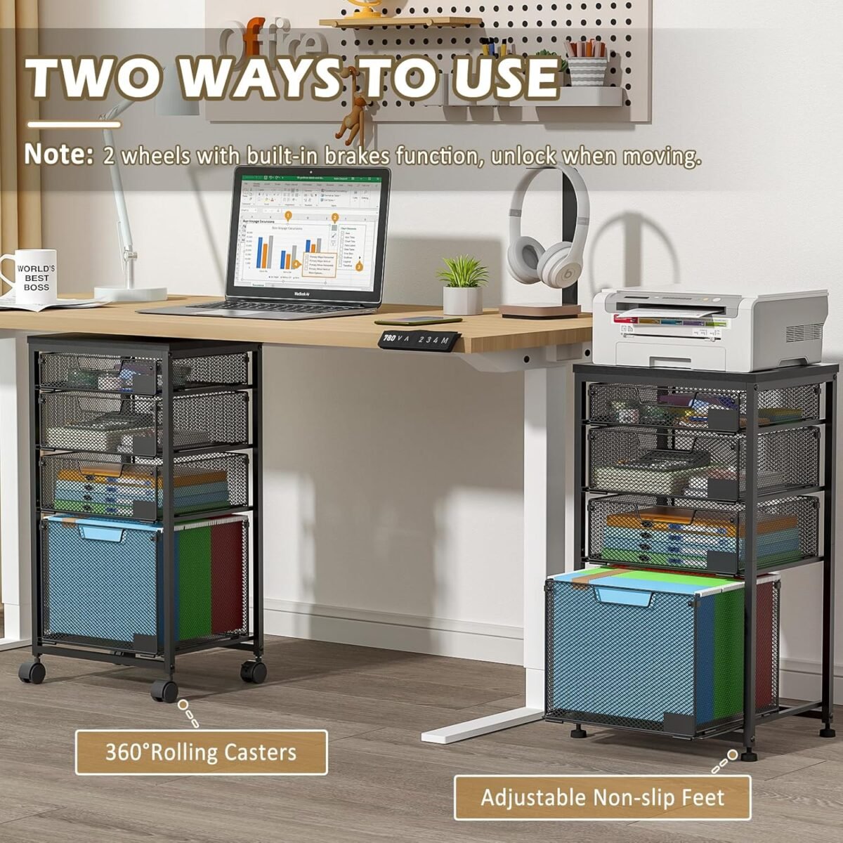 1747915342 rolling file cart with 4 storage drawers filing cabinet for home office hanging file folder organizer with wheels under desk utility craft cart printer stand black patent pending.jpg