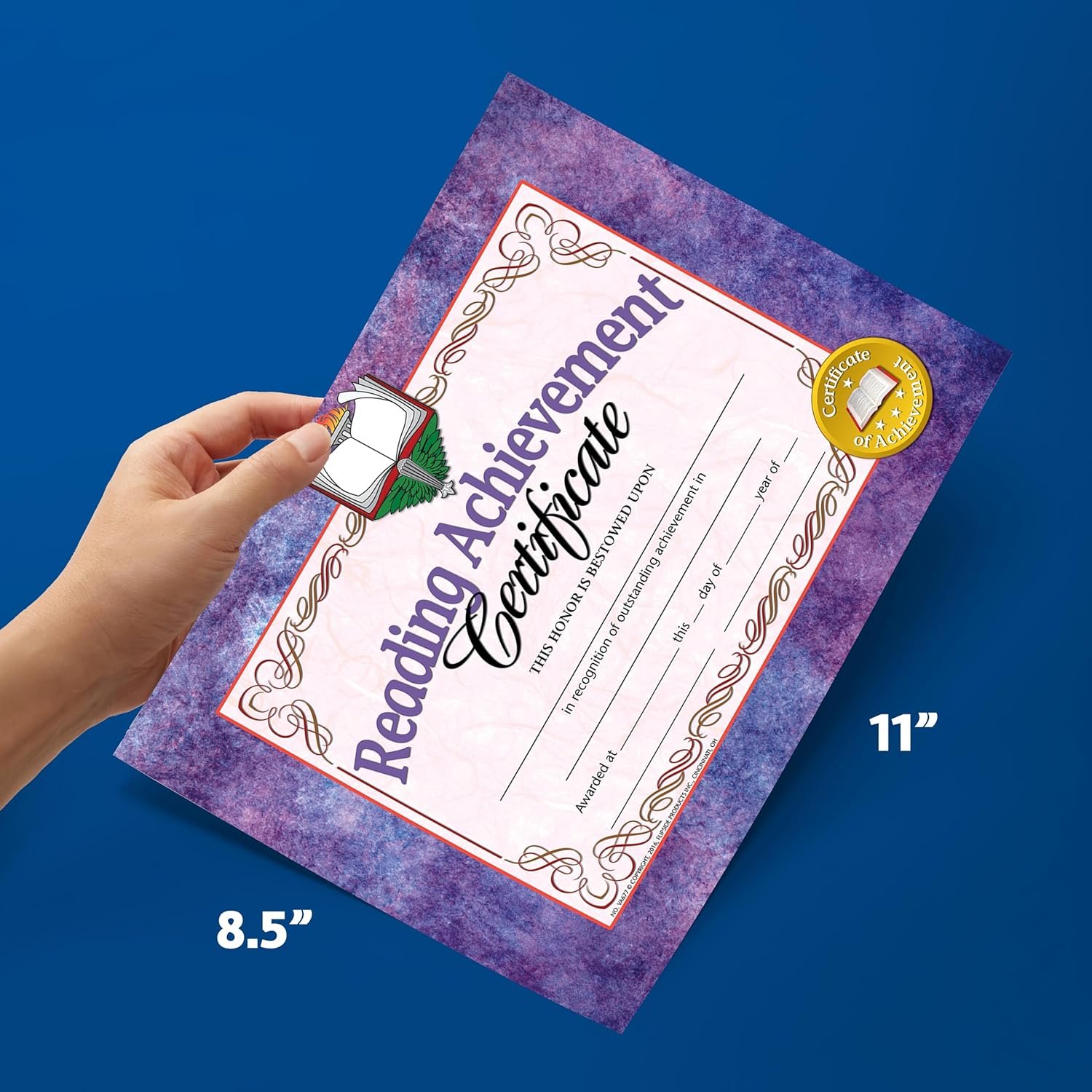 1747922064 flipside products reading achievement certificate recognition award student achievement hayes full color purple marbled design 8.5 x 11 30 pack.jpg