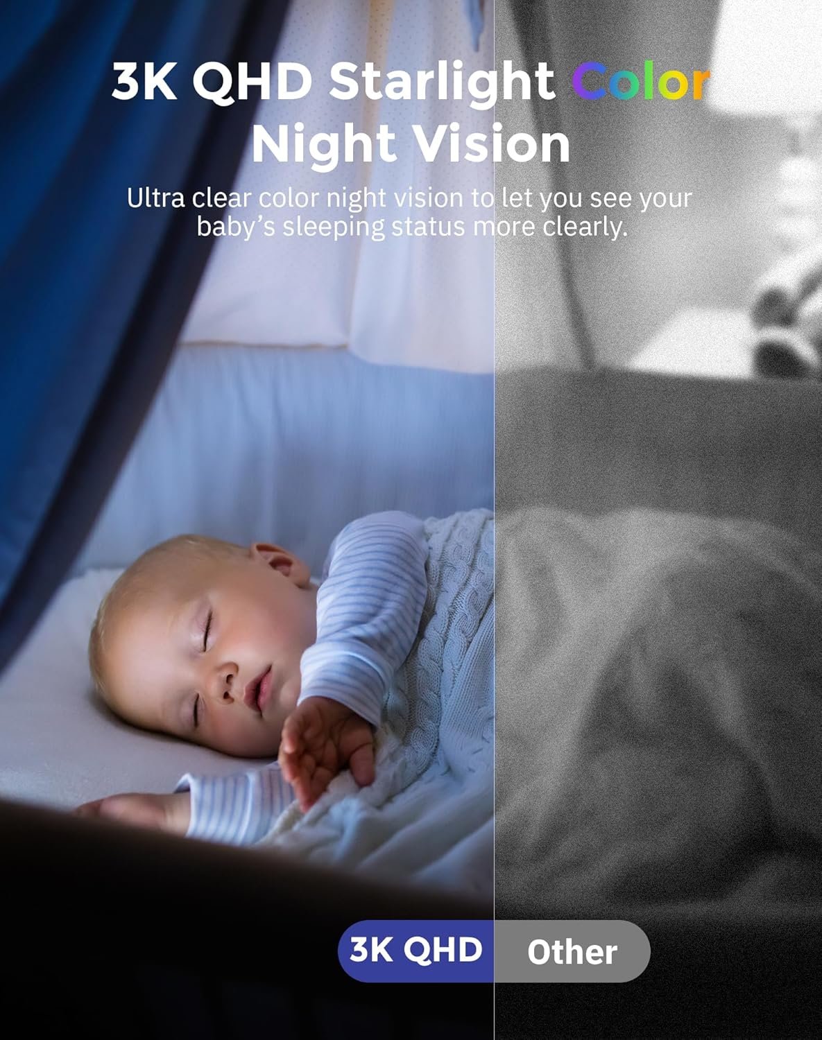 1747947047 hugolog 3k 5mp indoor pantilt security camera with auto focusideal for baby monitorpet camerahome securitystarlight color night visionhumanpet ainoise reductionus cloudworks with alexa.jpg