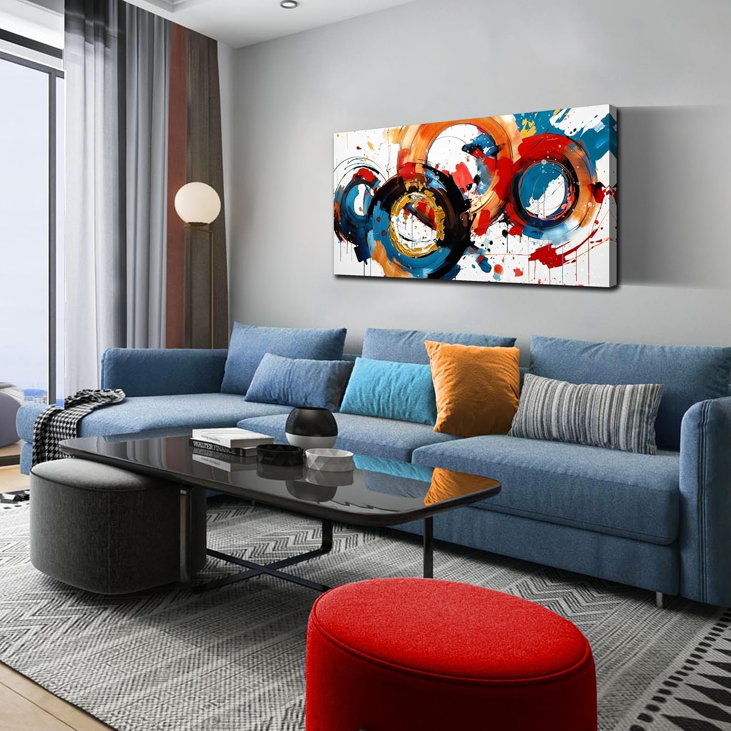 1747995058 abstract wall art large canvas prints modern living room bedroom home office wall decor framed colorful circle abstract picture ready to hang size 20x40.jpg