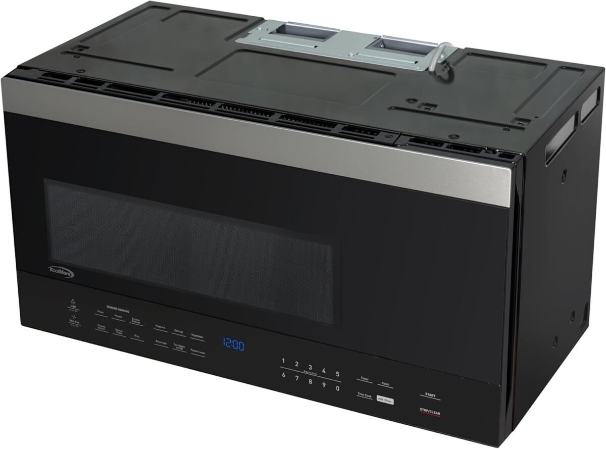 1748080376 koolmore km motsc 16bss inch range microwave oven with sensor cooking 1000 watts and 300 cfm in stainless steel and black ul listed 30 in.1.6 cu. ft.jpg