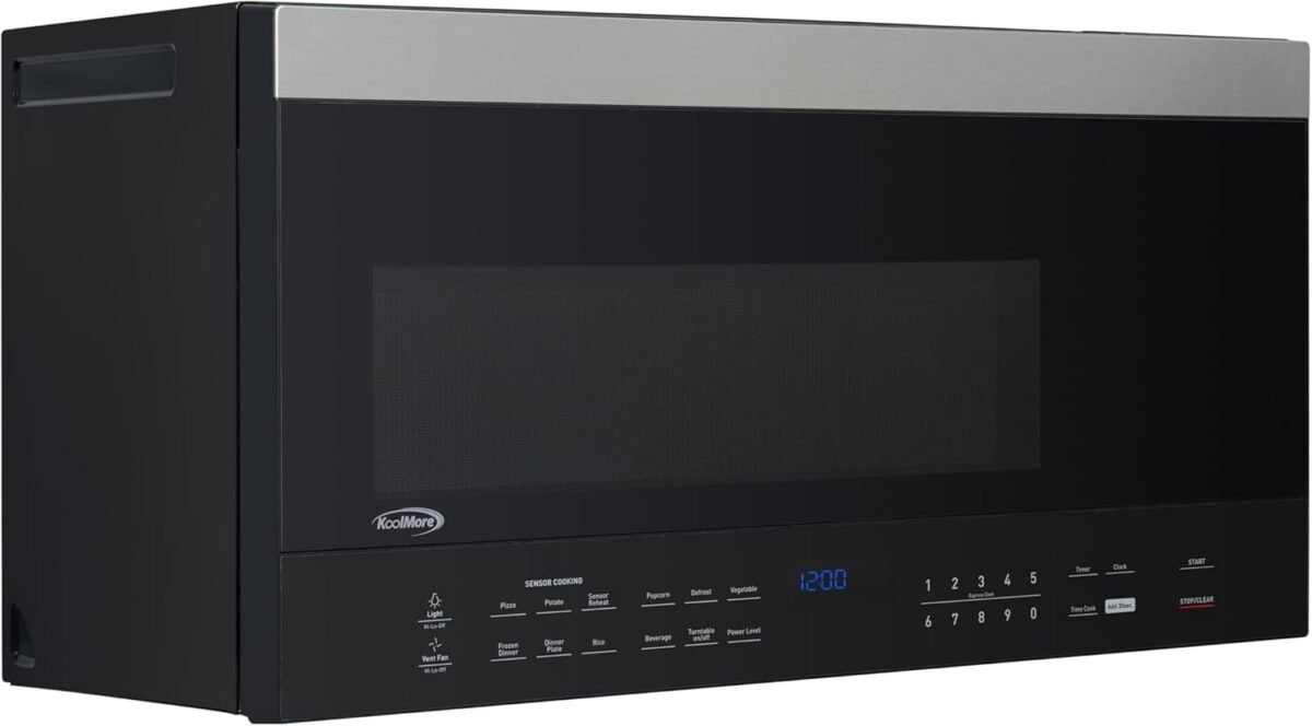1748080378 koolmore km motsc 16bss inch range microwave oven with sensor cooking 1000 watts and 300 cfm in stainless steel and black ul listed 30 in.1.6 cu. ft.jpg