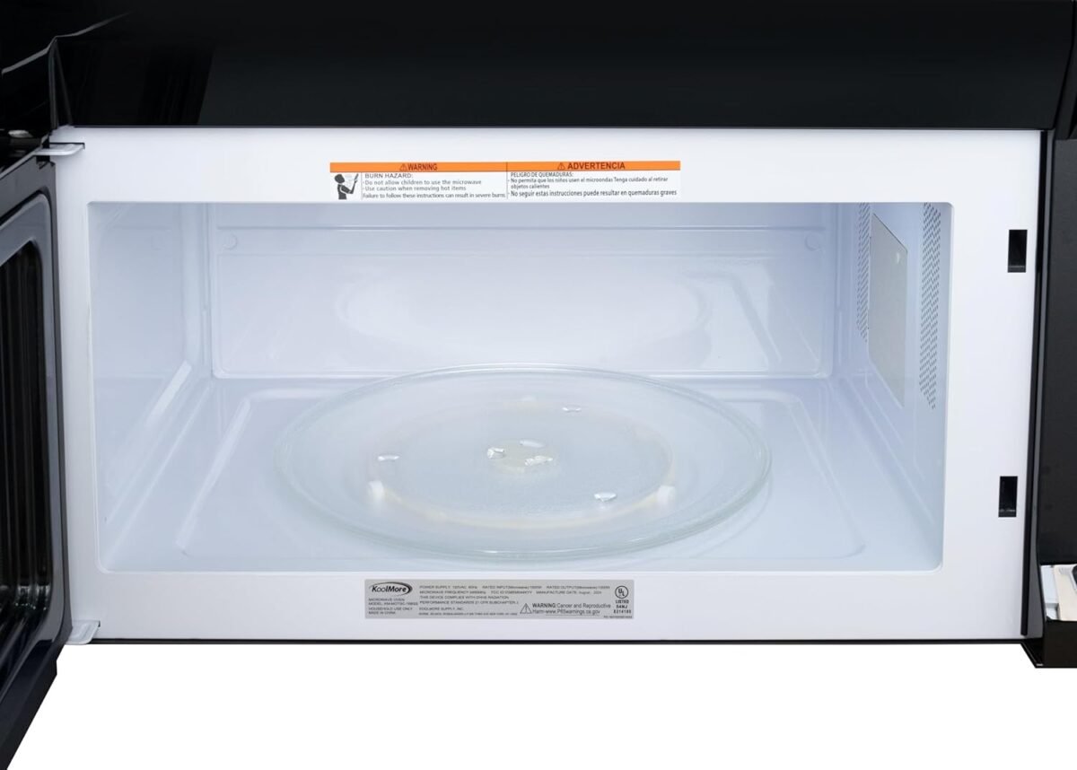 1748080379 koolmore km motsc 16bss inch range microwave oven with sensor cooking 1000 watts and 300 cfm in stainless steel and black ul listed 30 in.1.6 cu. ft.jpg