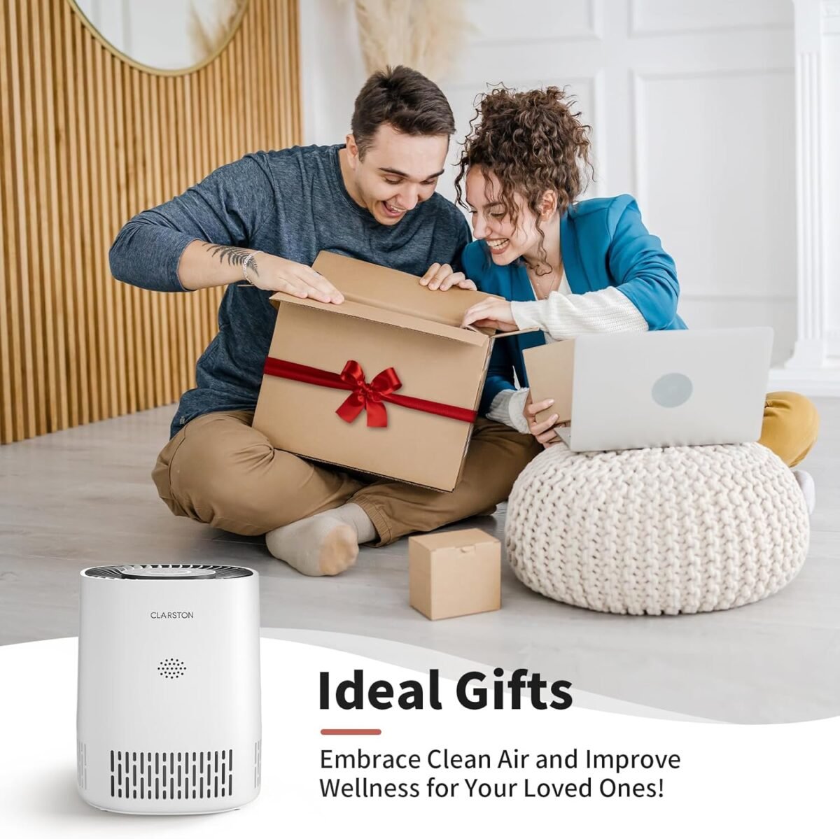 1748080689 air purifiers for home bedroom up to 650 ft² h13 true hepa air filter for pets dust odor pollutants 4 fan speeds auto mode pm2.5 monitor smart wifi control.jpg