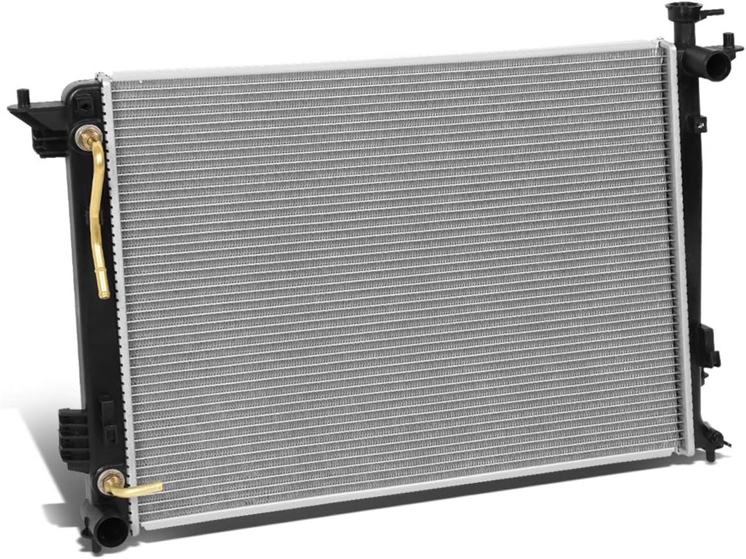 Dna motoring oem ra 13150 factory style direct fit aluminum cooling radiator compatible with 10 15 tucson 11 16 sportage at 25 316 w x 18 1116 h x 58 d 1 38 inlet 1 38 outlet.jpg