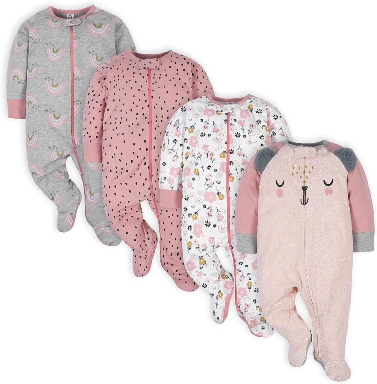 Gerber baby girls 4 pack sleep n play footie.jpg