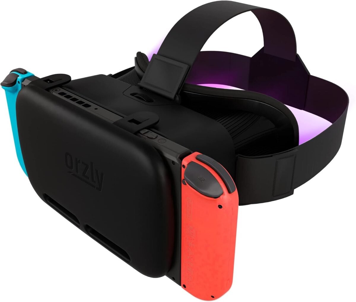 Orzly vr headset designed for nintendo switch switch oled console with adjustable lens for a virtual reality gaming experience and for labo vr black gift boxed edition.jpg