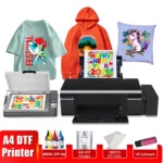 A4 DTF Printer L805 a4 dtf transfer printer for Epson l805 dtf printer bundle A4 t shirt printing machine with A4 dtf oven kits
