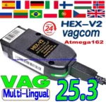 2025 VCDS VAGCOM Interface VCDSCAN HEX V2 Update 25.3 FOR VW For AUDI Skoda Seat Multi-Language Car Autocom Diagnostics Tools