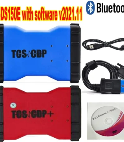 NEW AK DS150 E With Bluetooth free Keygen V2021.11 For Delp DS150E BT auto com OBD2 Cars Trucks OBD II Scanner Diagnostic tools 1
