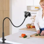 80cm Phone Holder Stand Lazy Bracket Headrest Bed 360 Flexible Long Arms Clamp Mount For iPhone Samsung and 3.5~6.7″ Device