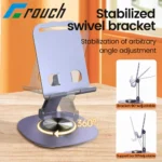 All Metal Mobile Phone Holder Stand 360 Degree Rotate Foldable Desk Phone Holder Stand For iphone Android Smartphone Tablet