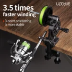 LINNHUE Lightweight Fishing Line Winder Spooler Antirust Sturdy Line Winder Spinning Baitcasting Reel Fishing Tool Accessories