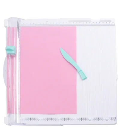 Portable Paper Trimmer Scoring Board Craft Paper Cutter Folding Scorer for Book Cover Gift Box Envelope Craft Project 1