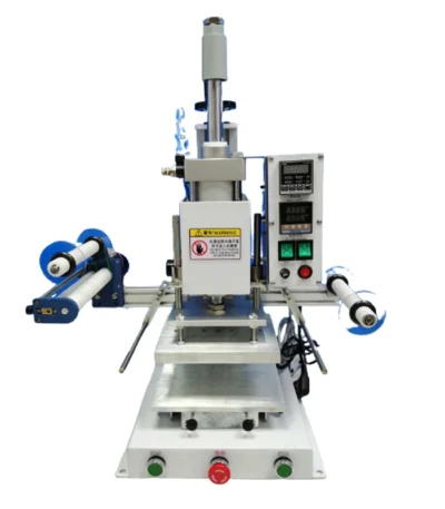 Automatic Hot Stamping Machine, Leather Hot Embossing Logo Shoe Box, Plastic Paper Indentation, Wood Branding Machine 1