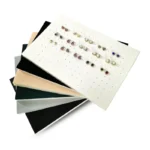 216 Holes Earrings Display Pad Studs Earrings Storage Jewelry Tray Inner Jewelry Box Insert Pad DIY Sponge Mat 33.5*22.5*1cm