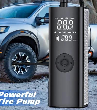 CARSUN Wireless Tyre Air Pump Portable Car Air Compressor For Motorcycles Pickup Truck Digital Super Power Inflatable Pump 1