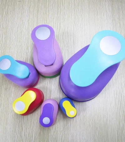Random Color Circle Punch DIY Embossing Punches Scrapbooking Machine Paper Cutting Hole Punch Rounder Cutter 8/16/25/38/50mm 1