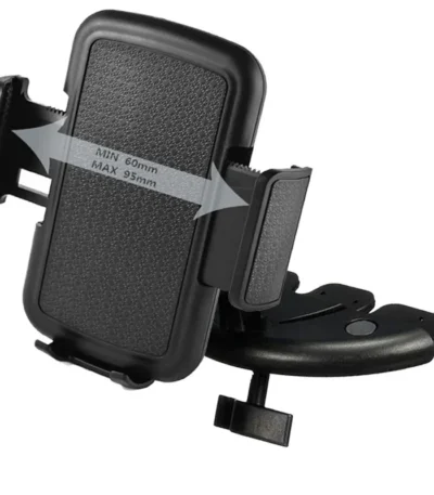 Car Holder CD Slot Bracket Universal Adjustable Support 360° Rotation Mobile Phone Stand For iPhone Xiaomi Samsung GPS 1