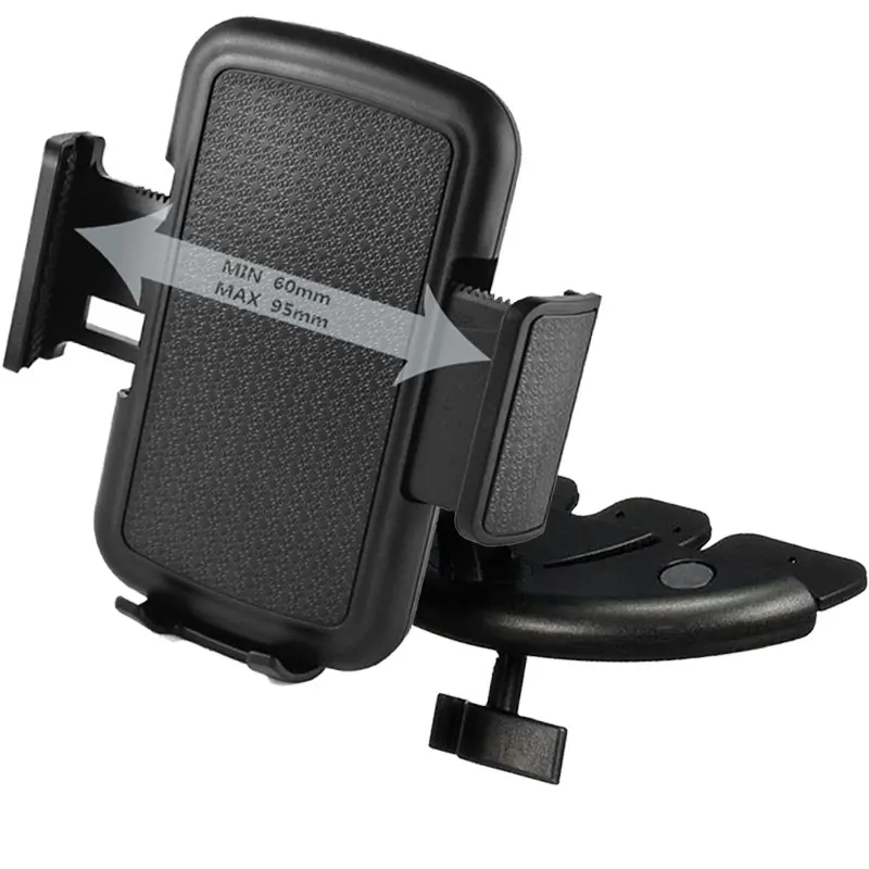 Car Holder CD Slot Bracket Universal Adjustable Support 360° Rotation Mobile Phone Stand For iPhone Xiaomi Samsung GPS Car Holder CD Slot Bracket Universal Adjustable Support 360° Rotation Mobile Phone Stand For iPhone Xiaomi Samsung GPS