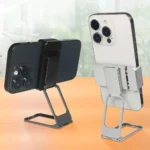Foldable Desktop Back Clip Type Phone Holder Stand Metal Telescopic 360 Rotatable Bracket Mount Universal For Xiaomi