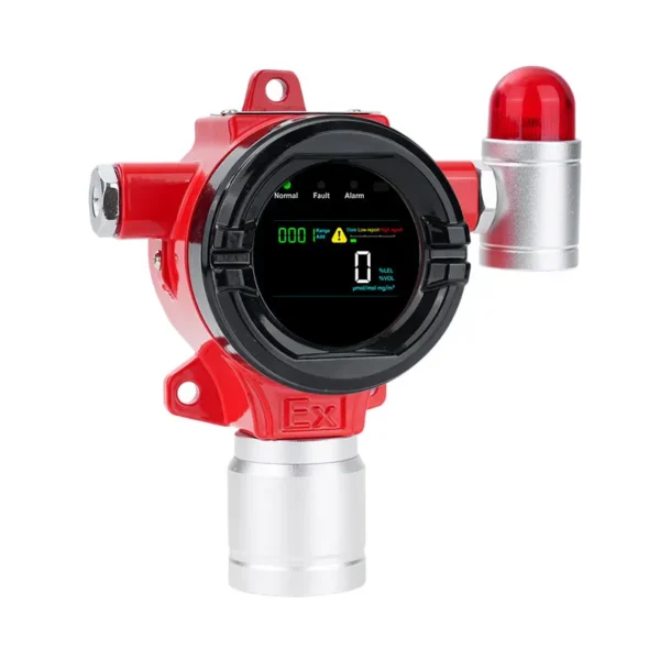 4-20MA RS485 Fixed Explosion-proof Combustible Gas Detection Analyzers CO H2 O2 H2S CH4 LEL VOC Gas Detector