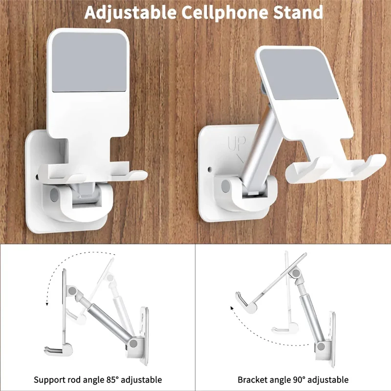 Wall Sticker Mount Tablet Stand Stretchable Arm Cell Phone Wall Holder Adjustable Wall Stand for iPad iPhone 4-12inch Universal Wall Sticker Mount Tablet Stand Stretchable Arm Cell Phone Wall Holder Adjustable Wall Stand for iPad iPhone 4-12inch Universal