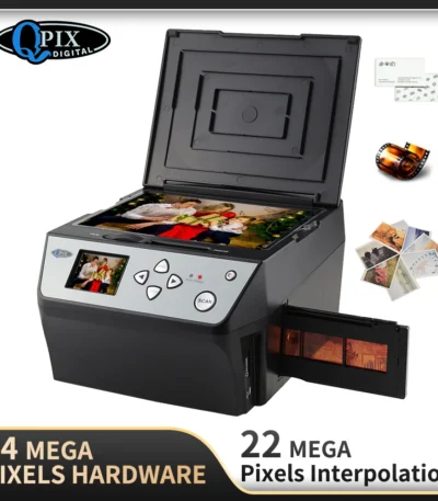 22 Mega Pixels 4 in 1 COMBO and Digital Film Scanner 135 Negative Converter Photo 35mm 1
