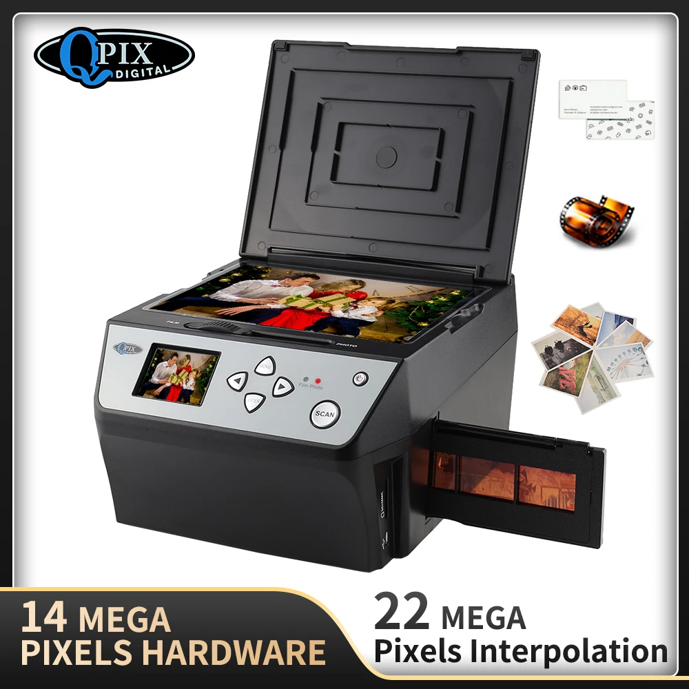 22 Mega Pixels 4 in 1 COMBO and Digital Film Scanner 135 Negative Converter Photo 35mm 22 Mega Pixels 4 in 1 COMBO and Digital Film Scanner 135 Negative Converter Photo 35mm