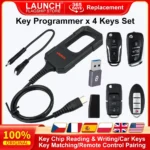 LAUNCH X-431 Car Key Programmer x 4 Keys Set Key Chip Work With X431 PAD V 5 IMMO ELITE IMMO PLUS PRO3 ACE PRO TT PRO3S+ELITE