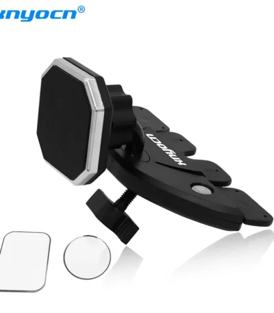 Xnyocn CD Slot Magnetic Mobile Holder Car Mount Phone Holder 360 Degree Rotation Universal Magnet Phone Holder for IPhone Xiaomi 1