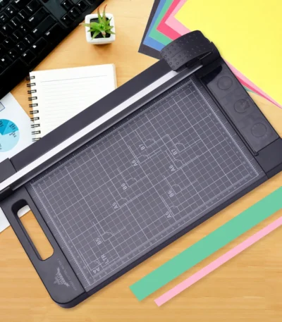 3-in-1 Paper Trimmer Multi-Functional A4 Paper Cutter Straight Skip Wave Cutter with for Craft Paper Card Photo Laminated Paper 1